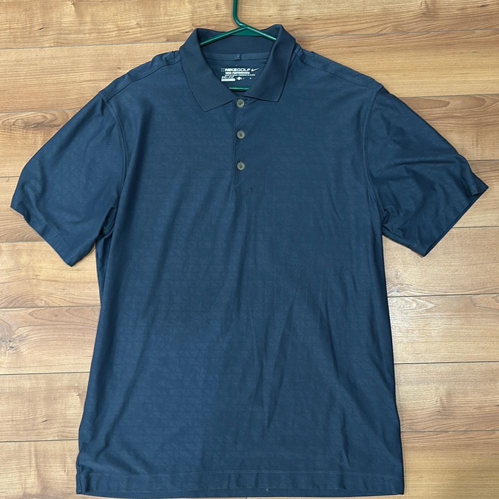 Nike Blue Polo Golf Shirt